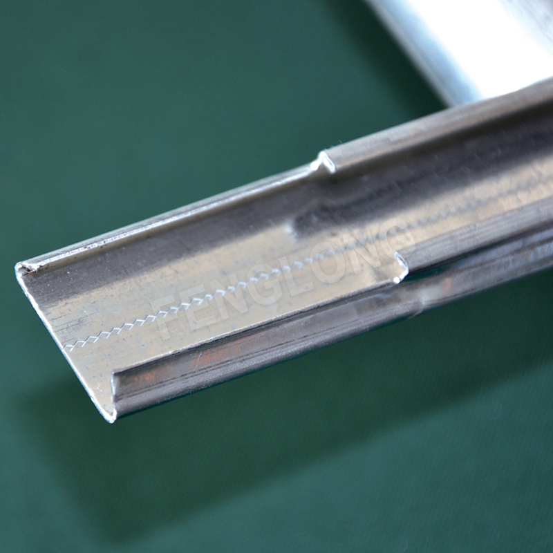 Galvanized Swedged Wiggle Wire Lock Channel, Greenhouse Spring Lock Profile Featured Image