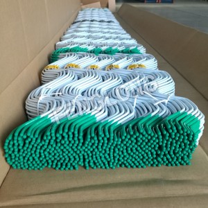 Wiggle Wire,Non-Galvanized Spring,Full PVC Coated Zigzag Wire, White Color, 5 Years, B5 Series