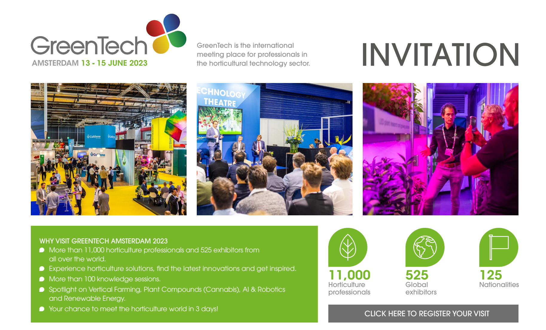 Holland: Booth (05.206 & 01.648) In GREENTECH Amsterdam 2023