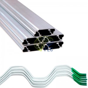 Plastic Poly Film Greenhouse Wiggle Wire and Channel Locking System,Spring Wire PolyLock Channel